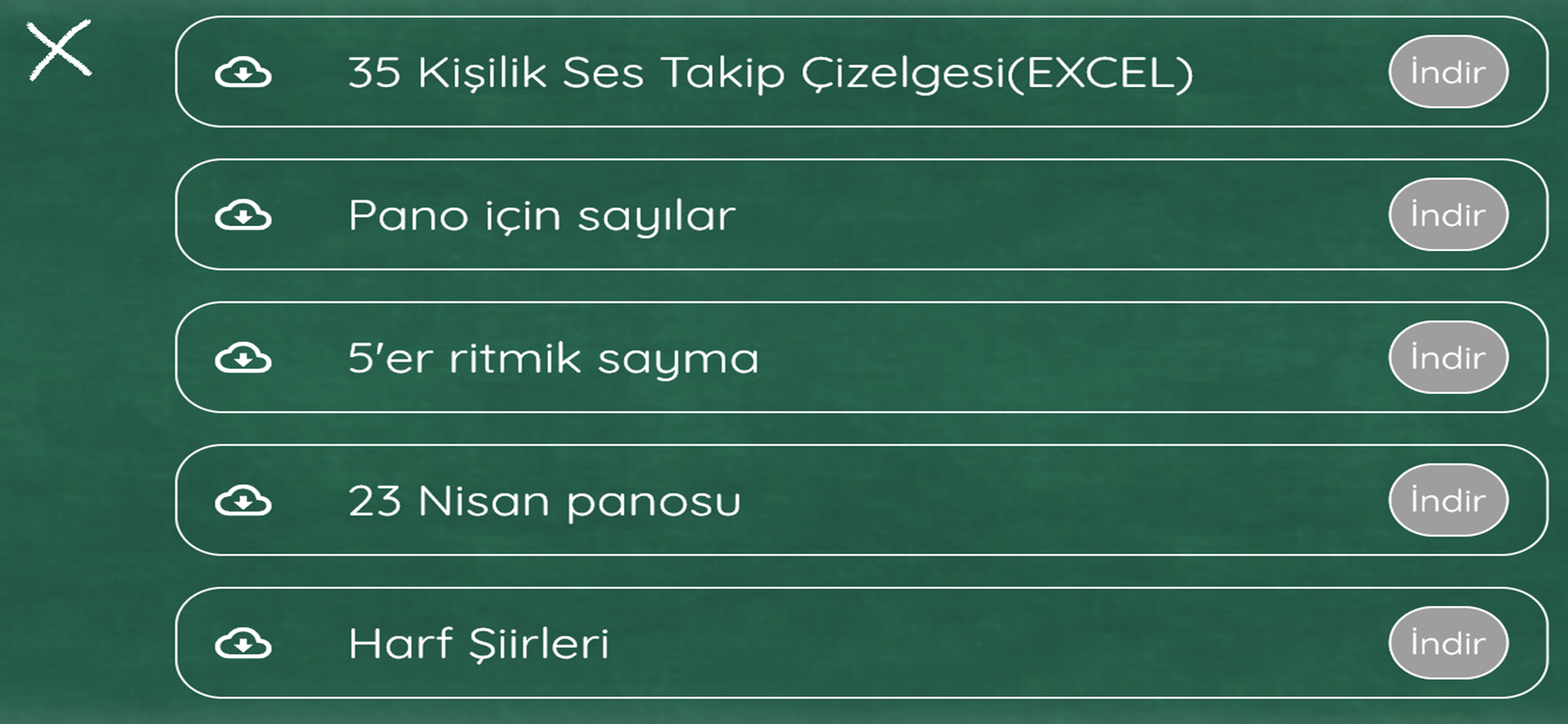 Birinci Sınıflar