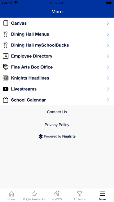 Charlotte Christian School Screenshot