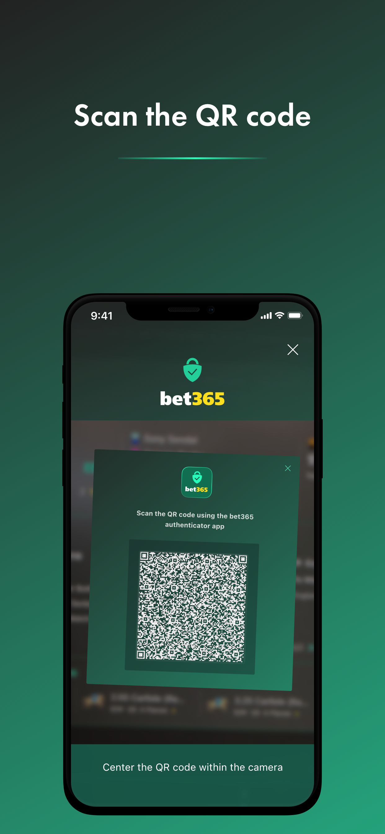 bet365 - Authenticator
