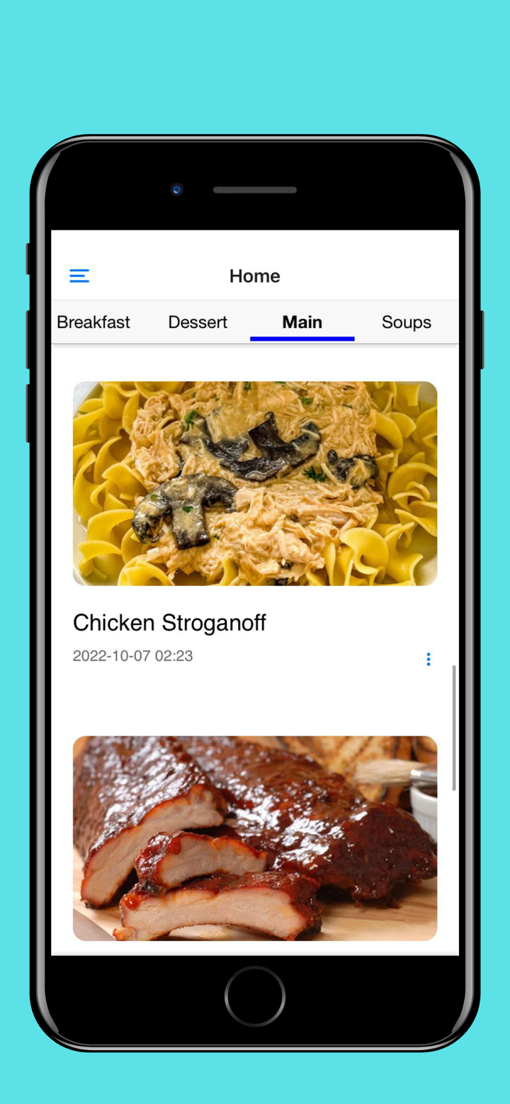 Mambo Recipes screenshot 1