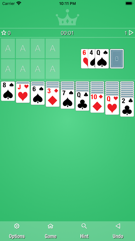 #1. Simple Solitaire 2 Suits (iOS) 由: 少箐 岑