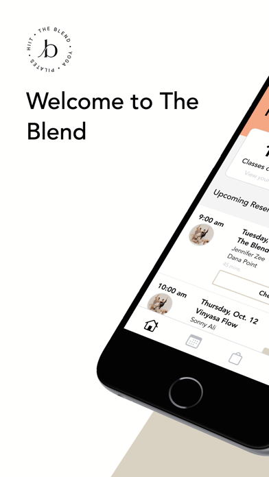 The Blend OC Yoga Pilates HIIT Screenshot