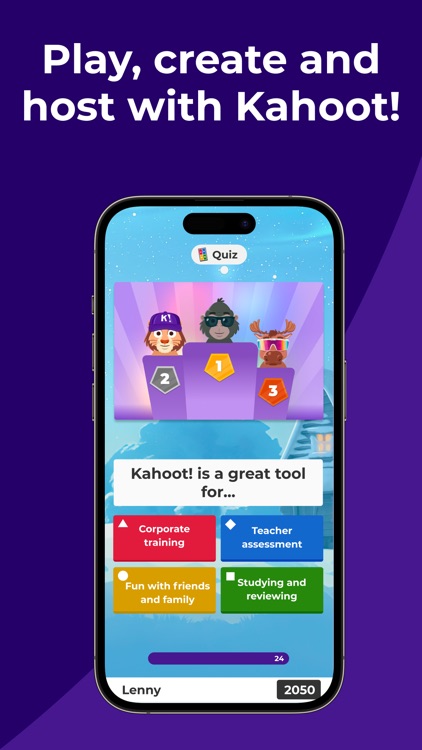 Kahoot! Play & Create Quizzes screenshot-0