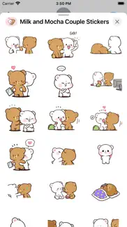 milk and mocha couple stickers problems & solutions and troubleshooting guide - 2