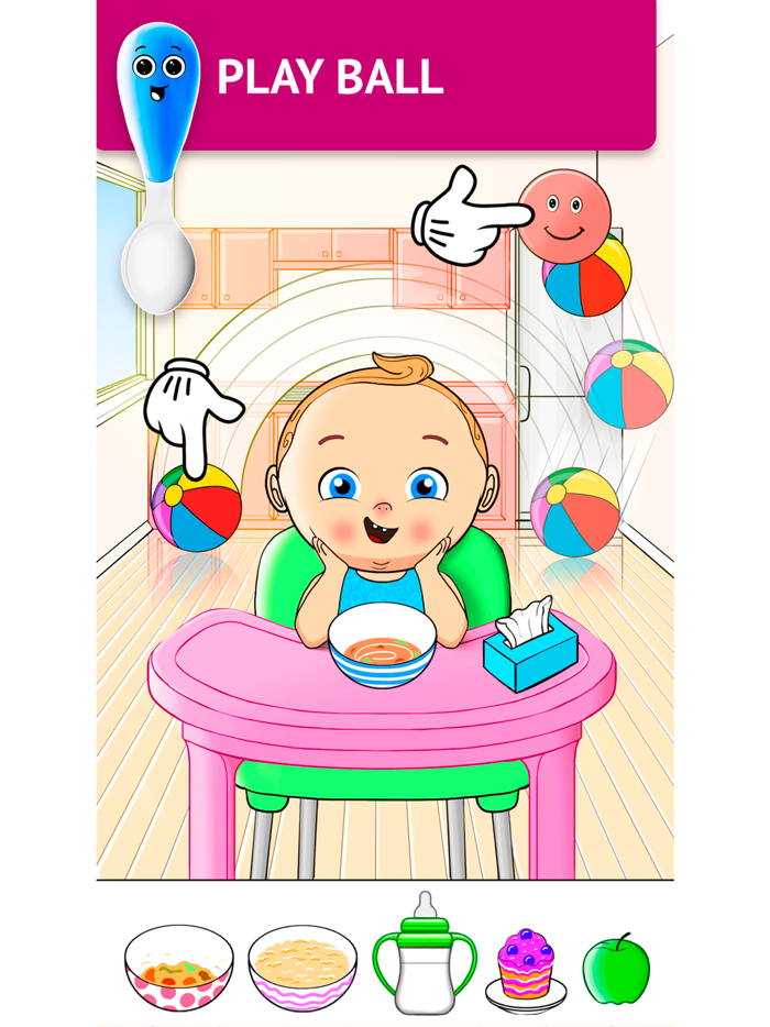 Baby Spoon Feeding Game