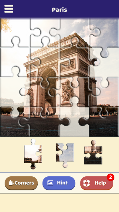 Paris Sightseeing Puzzle Screenshot