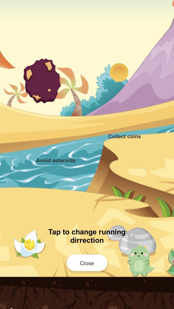 Dino Rush - Asteroid Attack