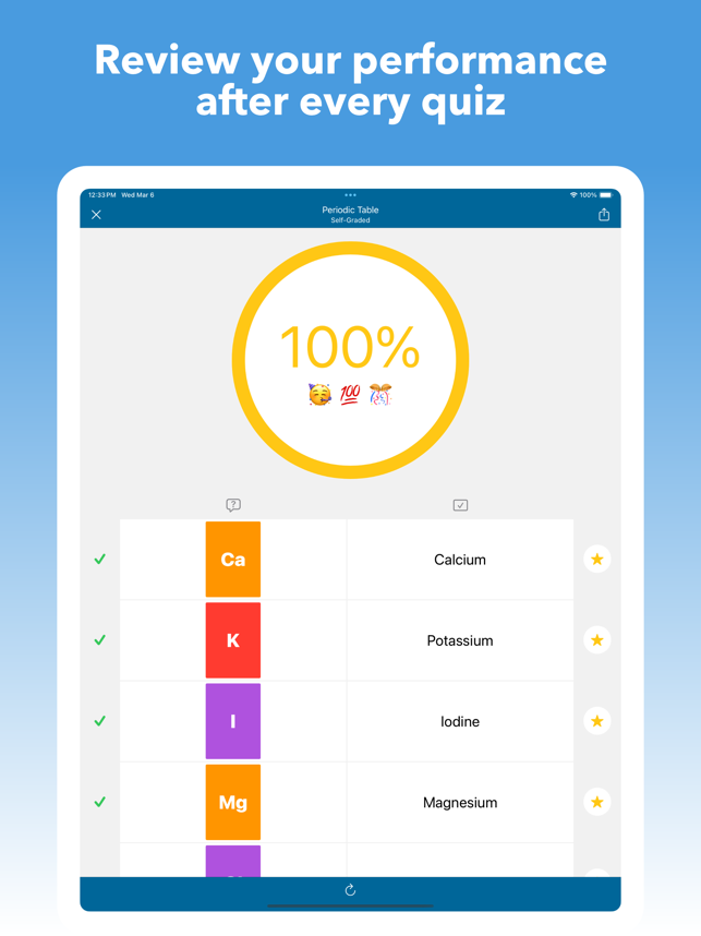 Skjermbilde av Mighty Flashcards