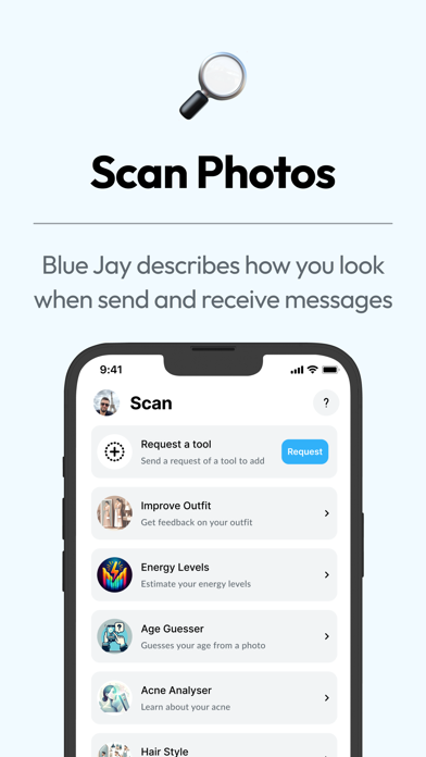 Blue Jay - Scan & Chat Screenshot