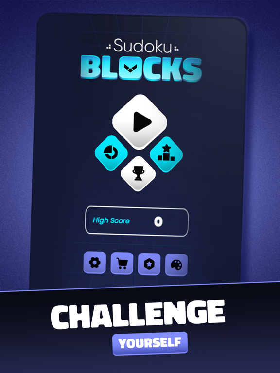 Sudoku Blocks iPad screenshot 6 - Games app