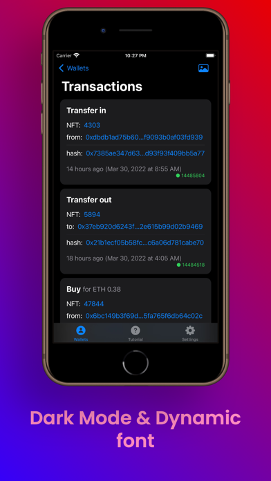 NFT Explorer Screenshot