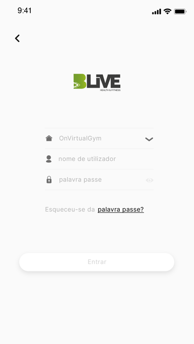 BliveFitness Screenshot