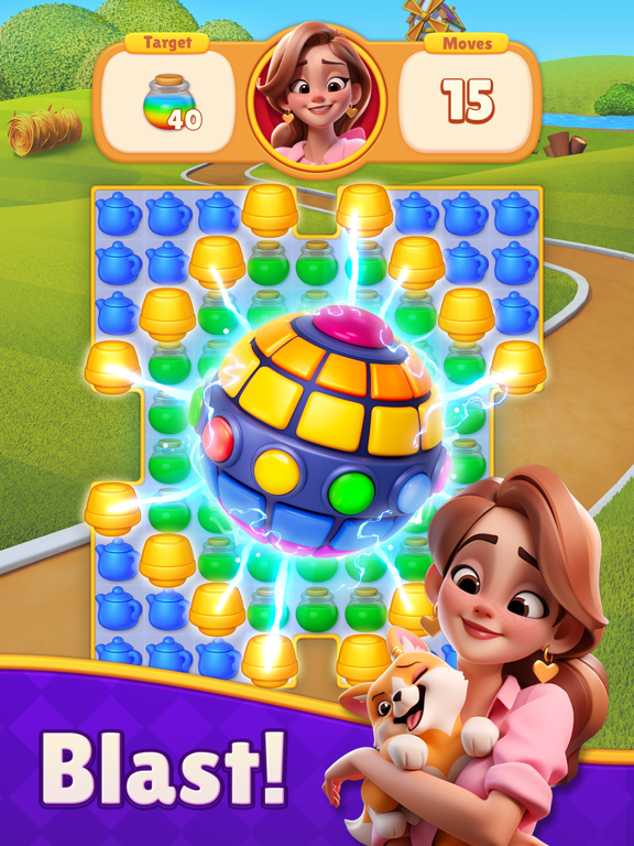 Screenshot #1 for Dream Mania - Match 3 Games