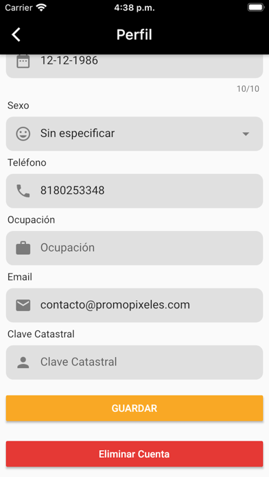 CodiKash Clientes Screenshot