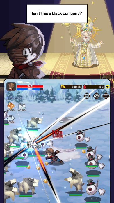 999th Hero Hack screenshot 3 - game app interface