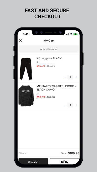 Mentality Shop Screenshot