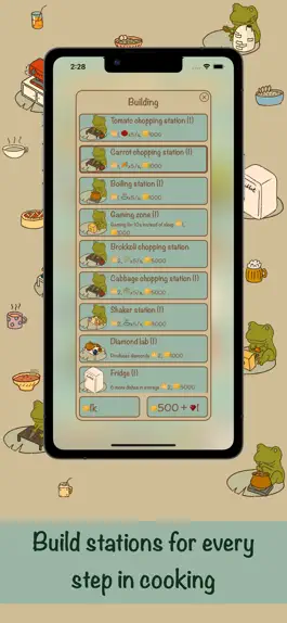 Game screenshot Frog Cafe idle cooking apk