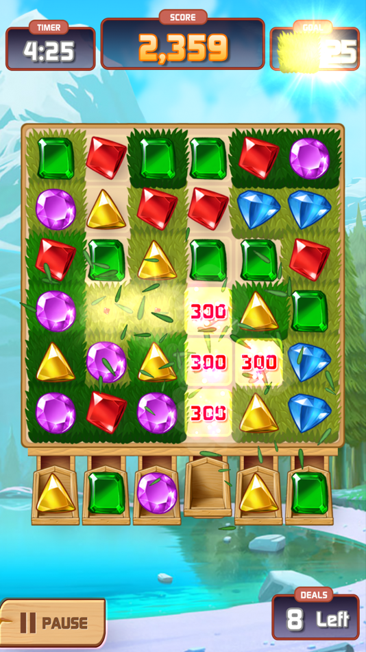 #2. Cascade Challenge (iOS) By: funkitron