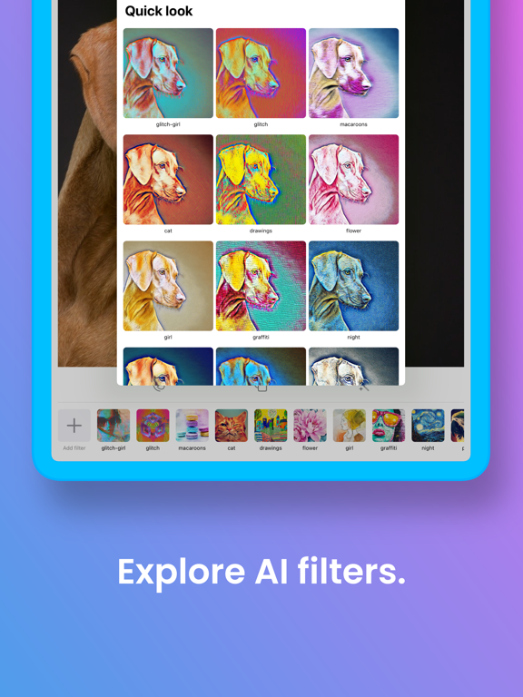 Screenshot #6 pour Dimi: AI art generator filters