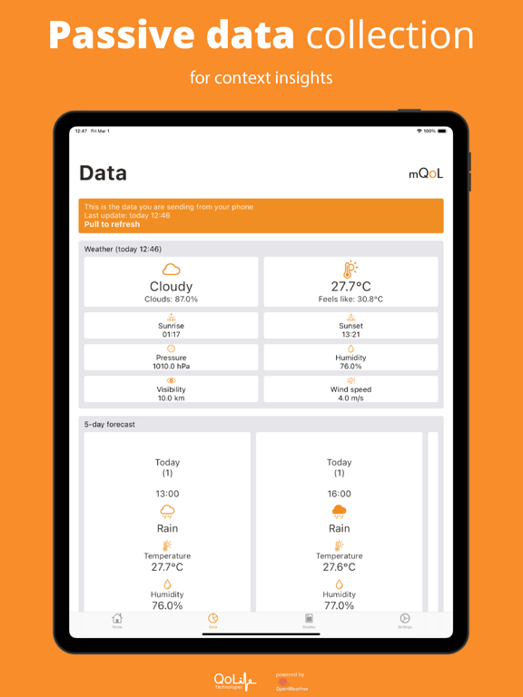 Screenshot #6 pour mQoL