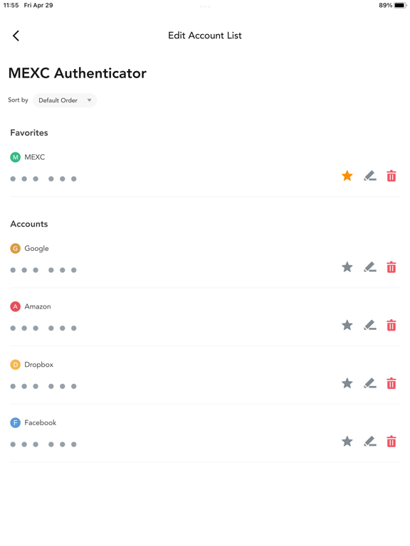 MEXC Authenticator screenshot 4