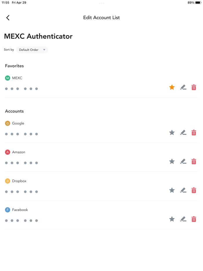 MEXC Authenticator
