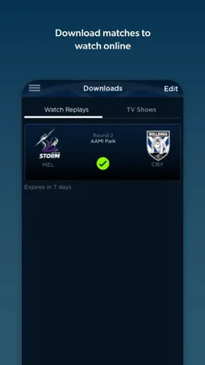 Watch NRL screenshot 4