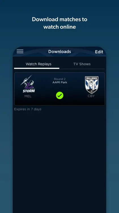 Capture d'écran 4 sur 5 de Watch NRL