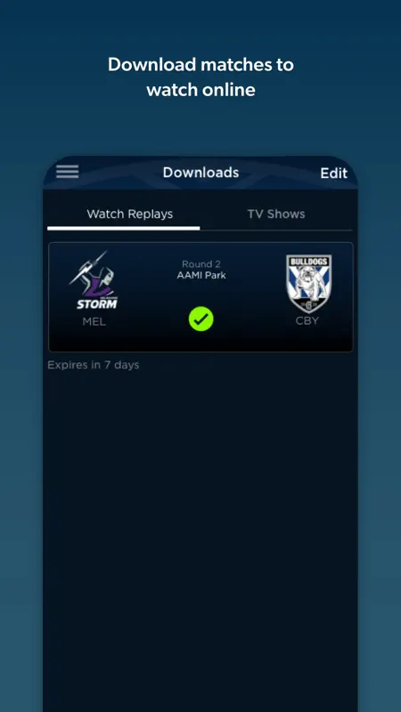 Watch NRL screenshot 4 of 5
