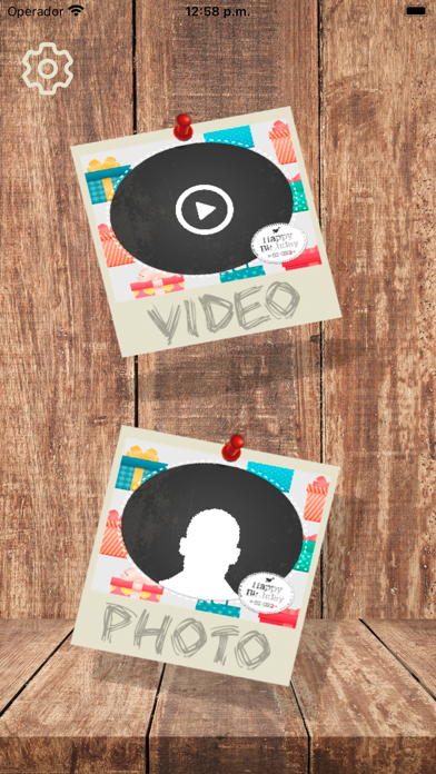 Birthday videos with frames Screenshot