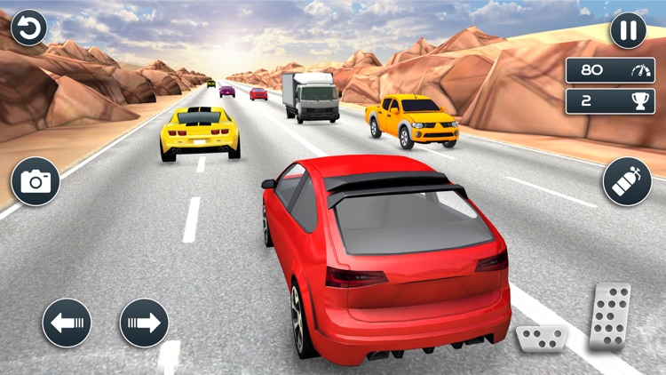Extreme Car Highway Racer Game