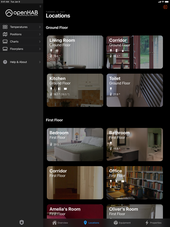 Screenshot #5 pour openHAB V1