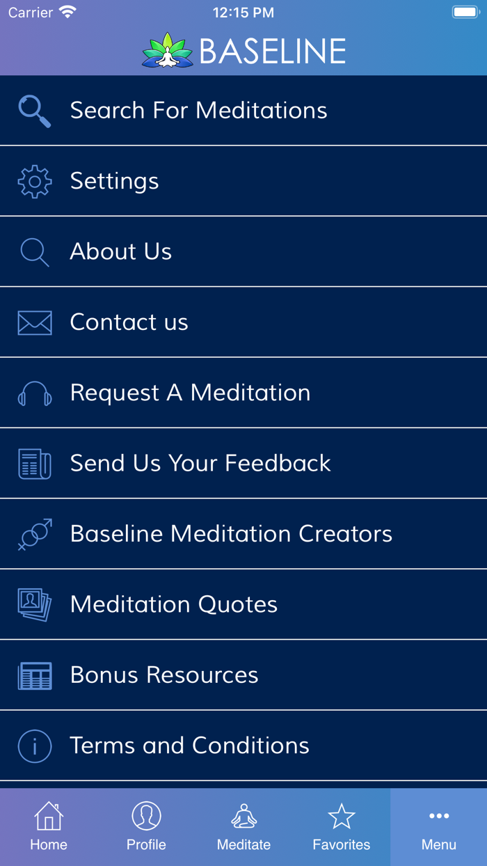 Baseline - Guided Meditations
