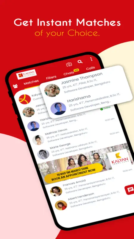 Kalyan Matrimony® Marriage App screenshot 7 of 8