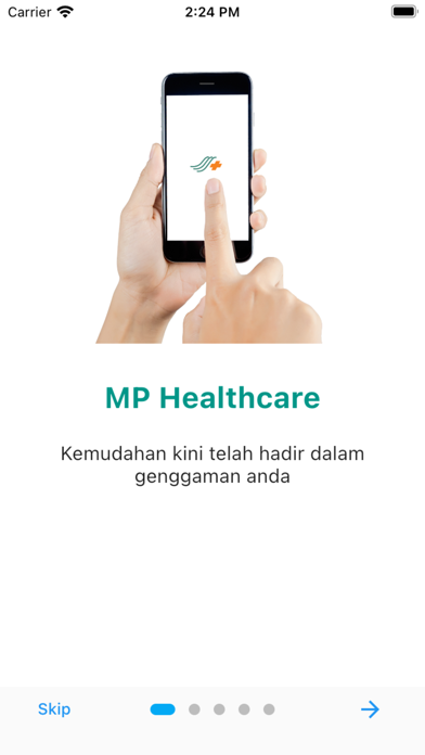 MP Healthcare Screenshot