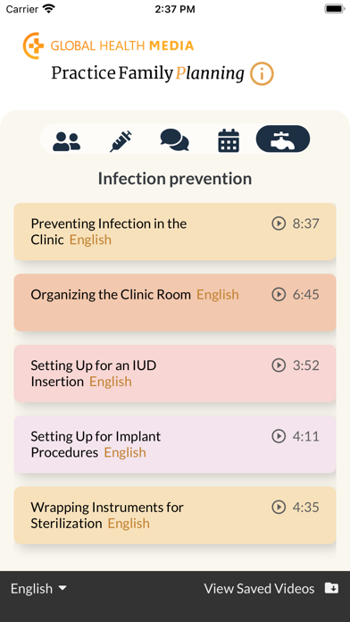 Practice Family Planning Screenshot