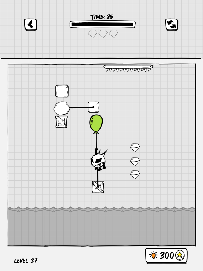 Rescue Monster - Rope Puzzle