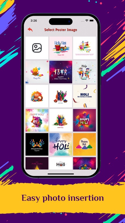 Holi Poster Maker