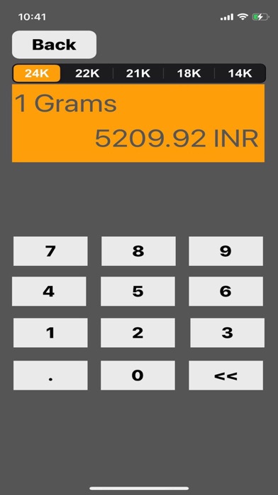 India Gold Price Screenshot