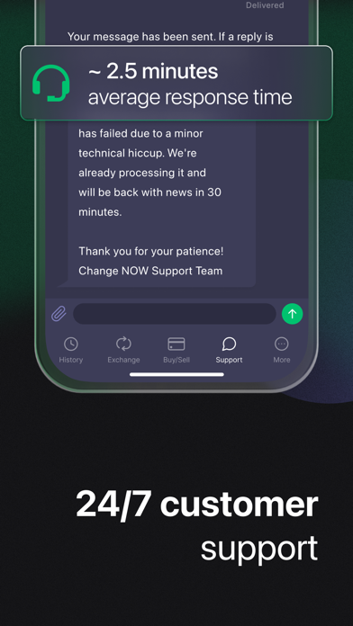 ChangeNOW: Crypto Exchange App Screenshot