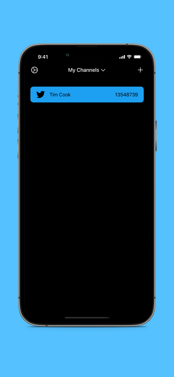 Follow - Counting followers