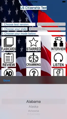 Game screenshot US Citizenship Test 2023 apk
