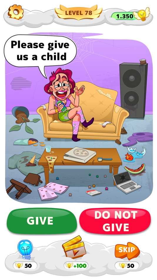 #2. Help Me: Tricky Brain Puzzles (iOS) By: TapNation