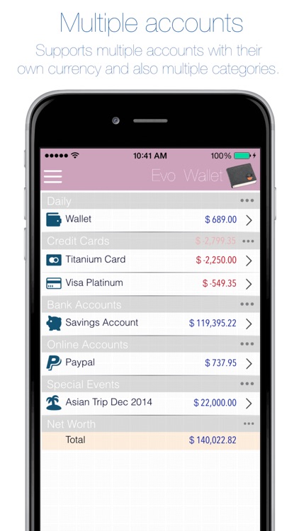 EvoWallet Lite - Money Tracker screenshot-3