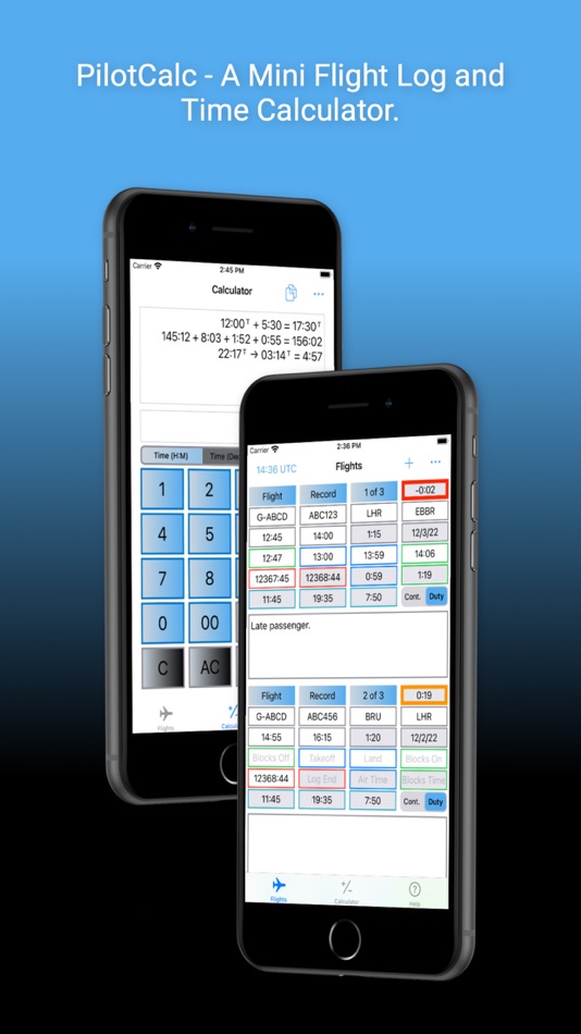 #1. PilotCalc (iOS) Bởi: Ian Longshaw