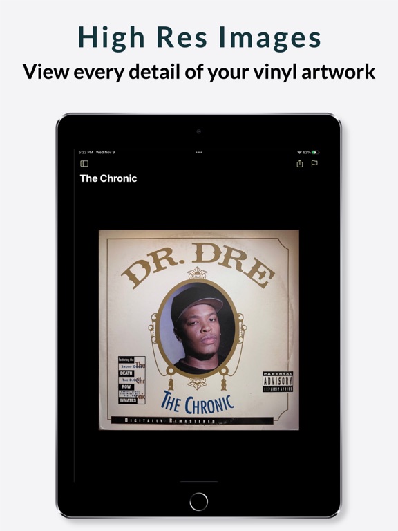 Full Jacket iPad screenshot 2 - Music app