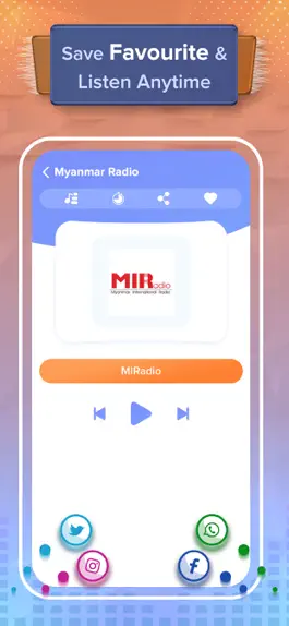 Game screenshot Live Myanmar Radio Stations apk