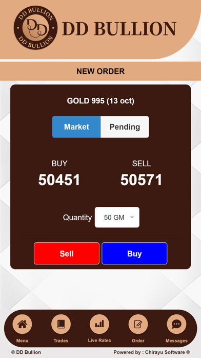 DD Bullion Screenshot