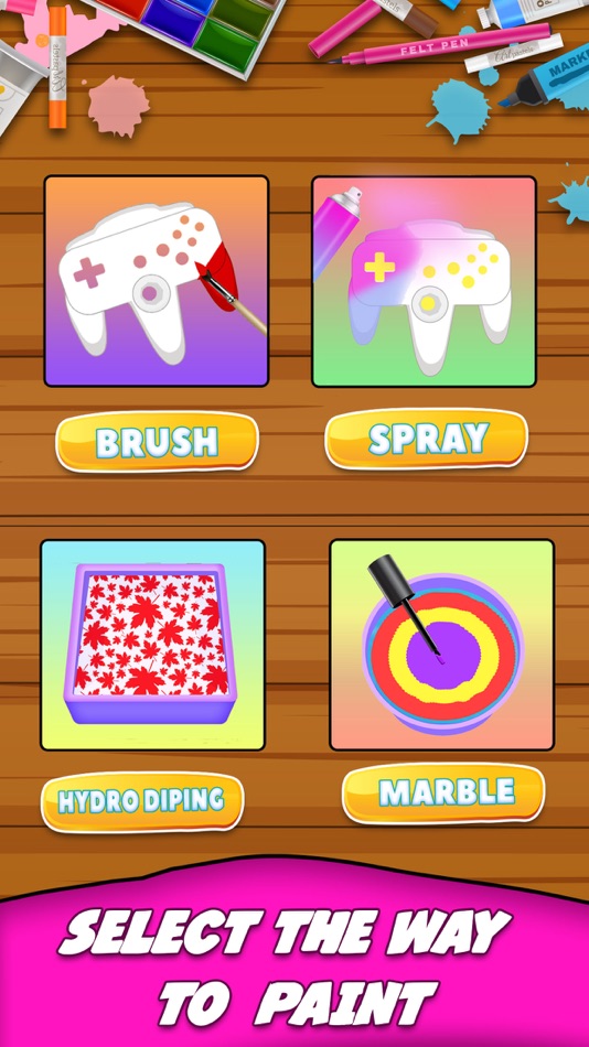 #2. DIY Controller Paint (iOS) Podle: Tamoor Farid