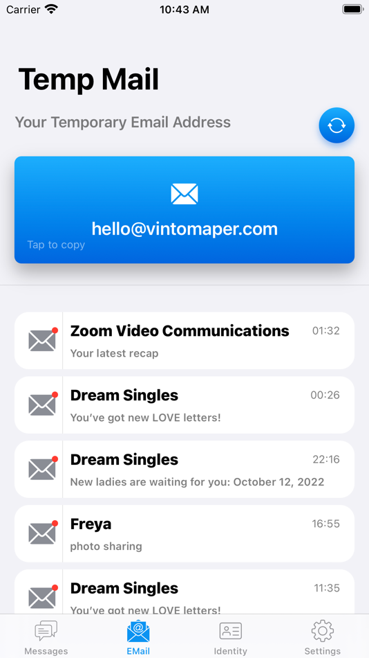 #5. vNu : Virtual Phone Number (iOS) 由: Ayoub El Omrani